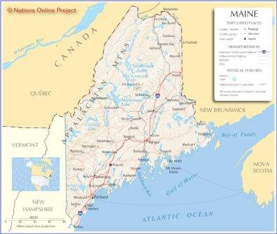 road maps of maine. Begin planning your Maine road